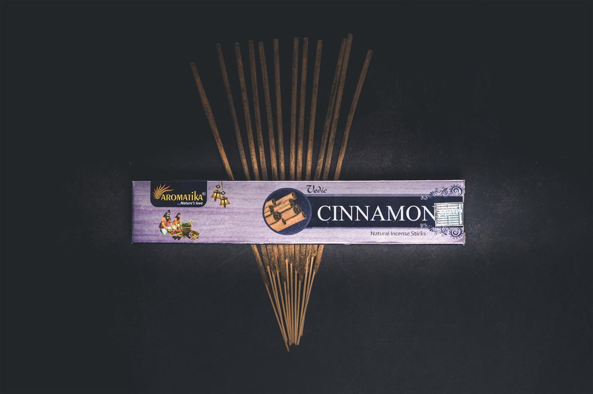 Aromatika vedische Räucherstäbchen, Cinnamon