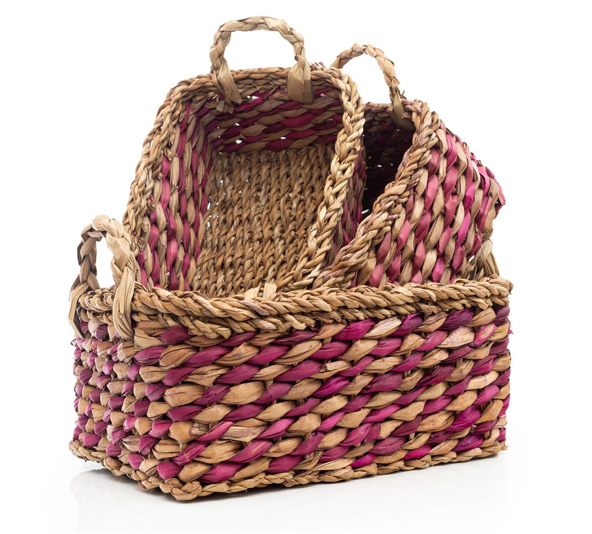 Aufbewahrungskorb Hogla, fuchsia