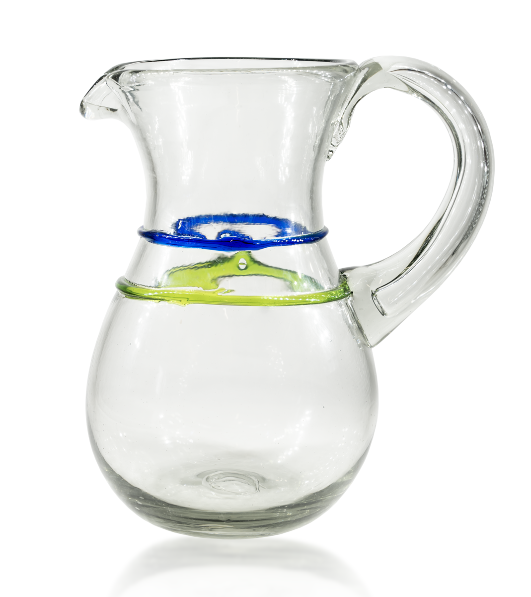 Glas Krug, Farbbänder