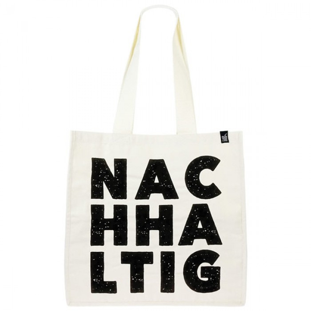 große Stofftasche NACHHALTIG